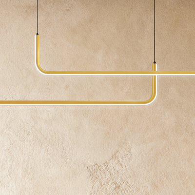 Kairo linear chandelier full product view