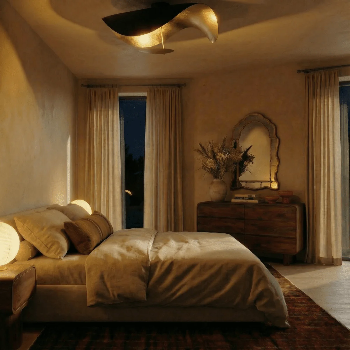 Luma Leaf Ceiling Lamp