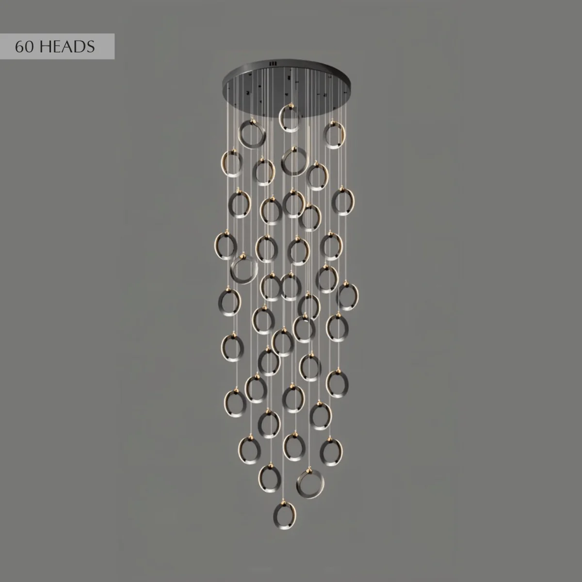 Vionex Ring Cascade Chandelier