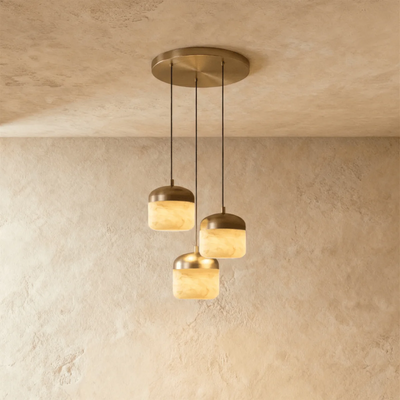 Selune Alabaster Pendant Light