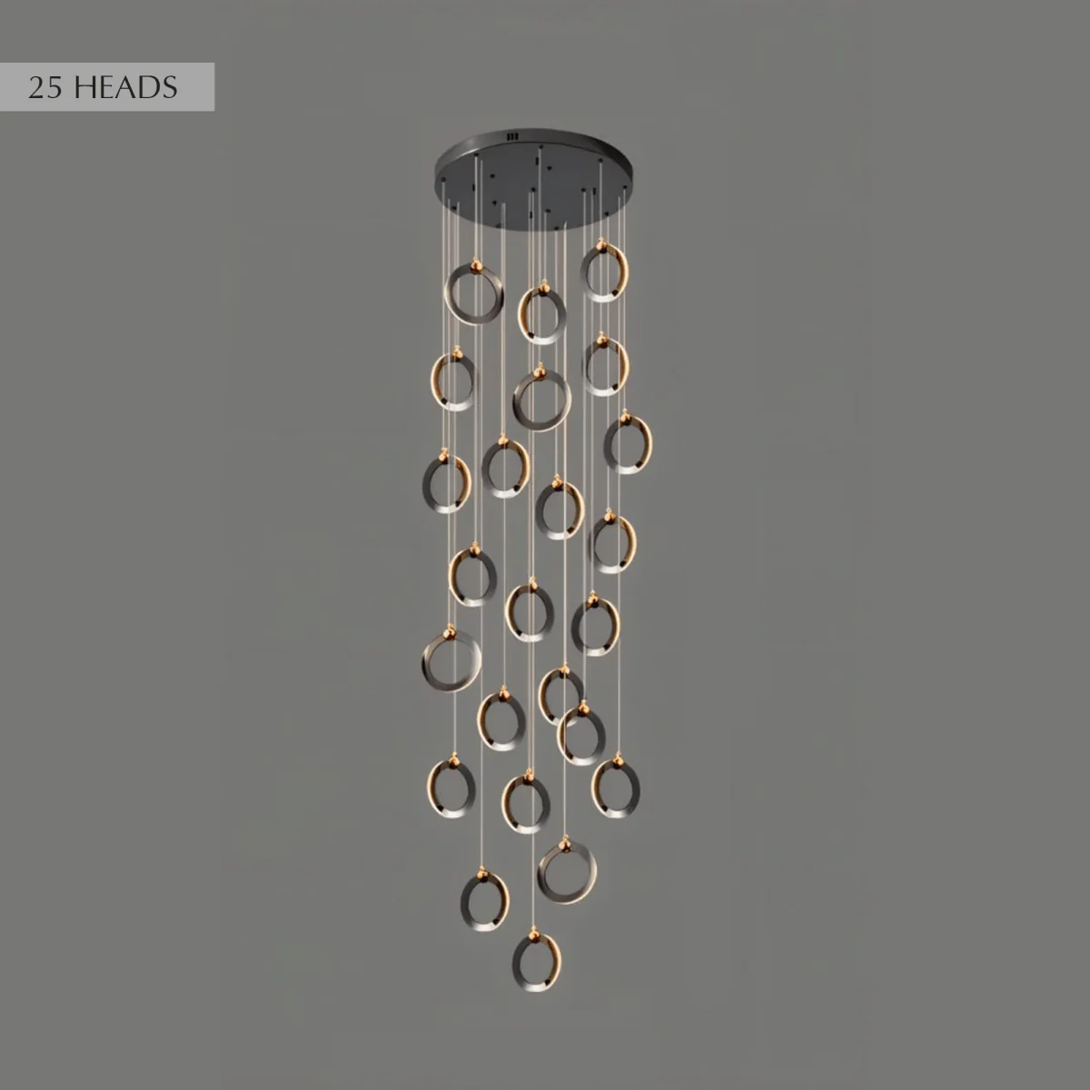 Vionex Ring Cascade Chandelier
