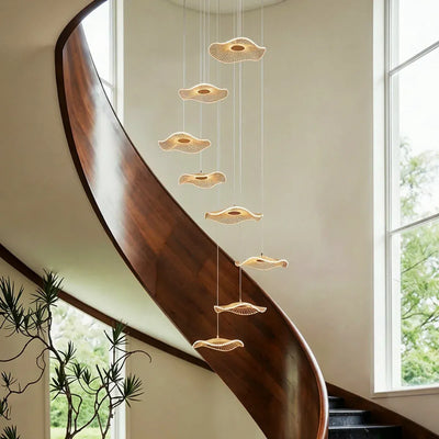 Lunara Cascade Staircase Chandelier