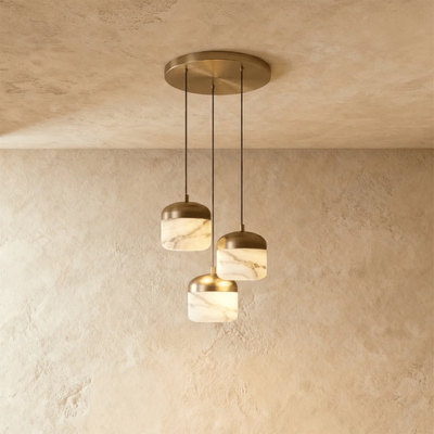 Selune Alabaster Pendant Light