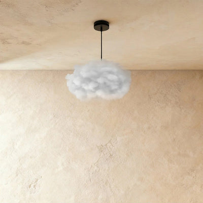 Nimbo cloud pendant light bedroom ceiling installation