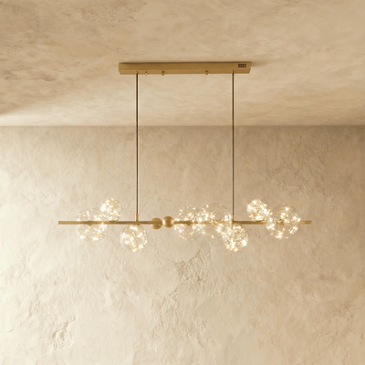 Lunelle Glass Orb Chandelier