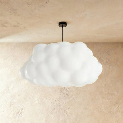Nimbo cloud pendant light soft cloud shape detail