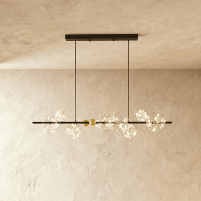 Lunelle Glass Orb Chandelier