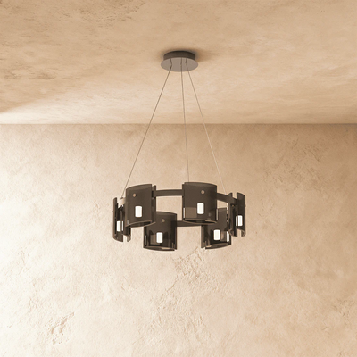 Clarion Ring Glass Chandelier