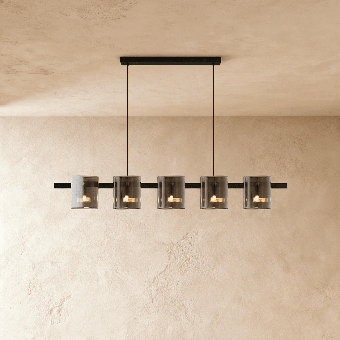 Clarion Ring Glass Chandelier