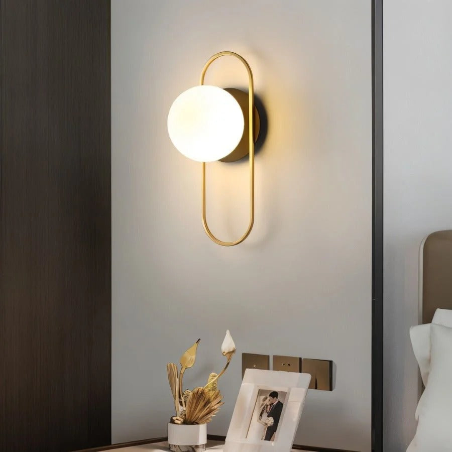 Zira Glass Wall Lamp