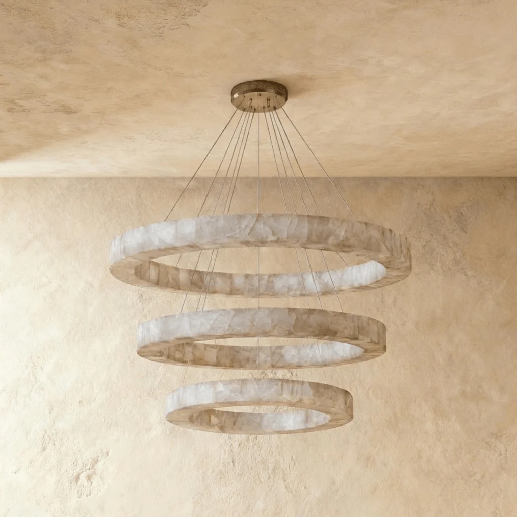 Aurex Alabaster Chandelier