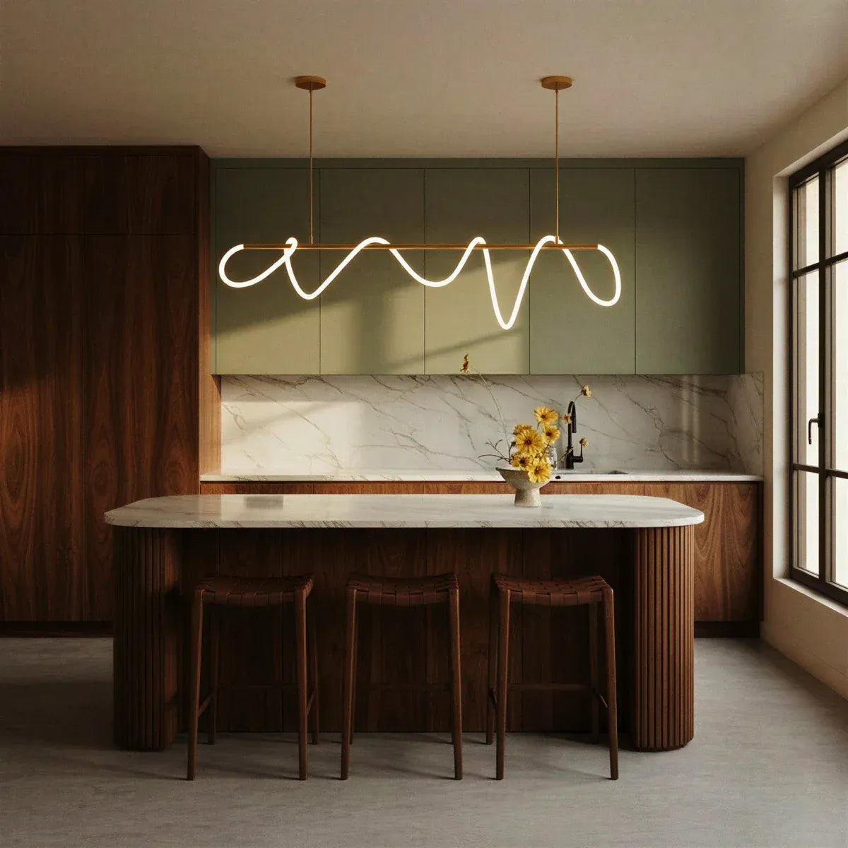 Aero Loop Chandelier