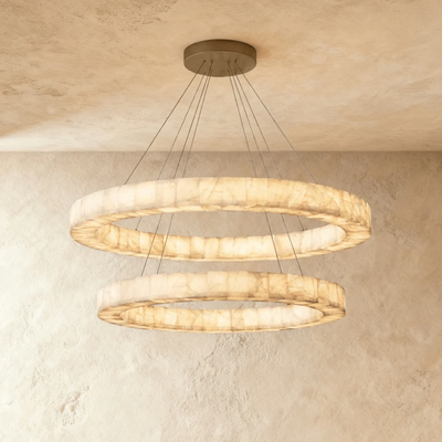 Aurex Alabaster Chandelier