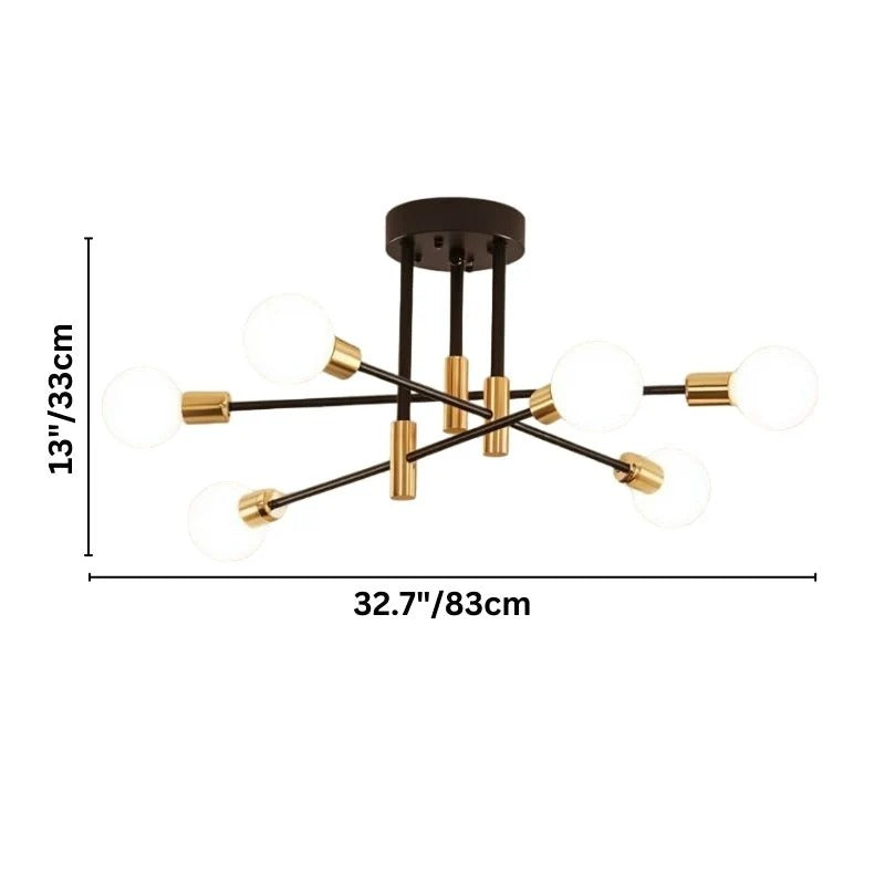 Torin Rod Chandelier