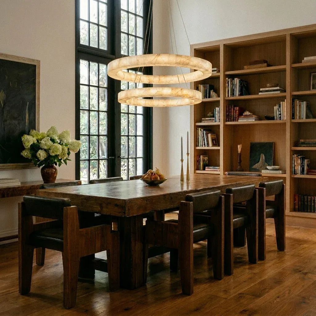 Aurex Alabaster Chandelier