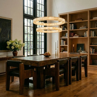 Aurex Alabaster Chandelier