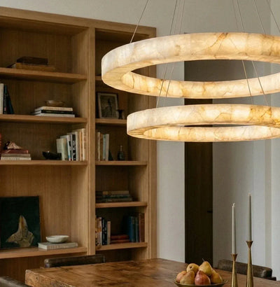 Aurex Alabaster Chandelier