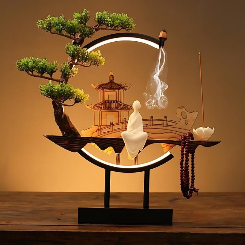 Zenra Incense Table Lamp