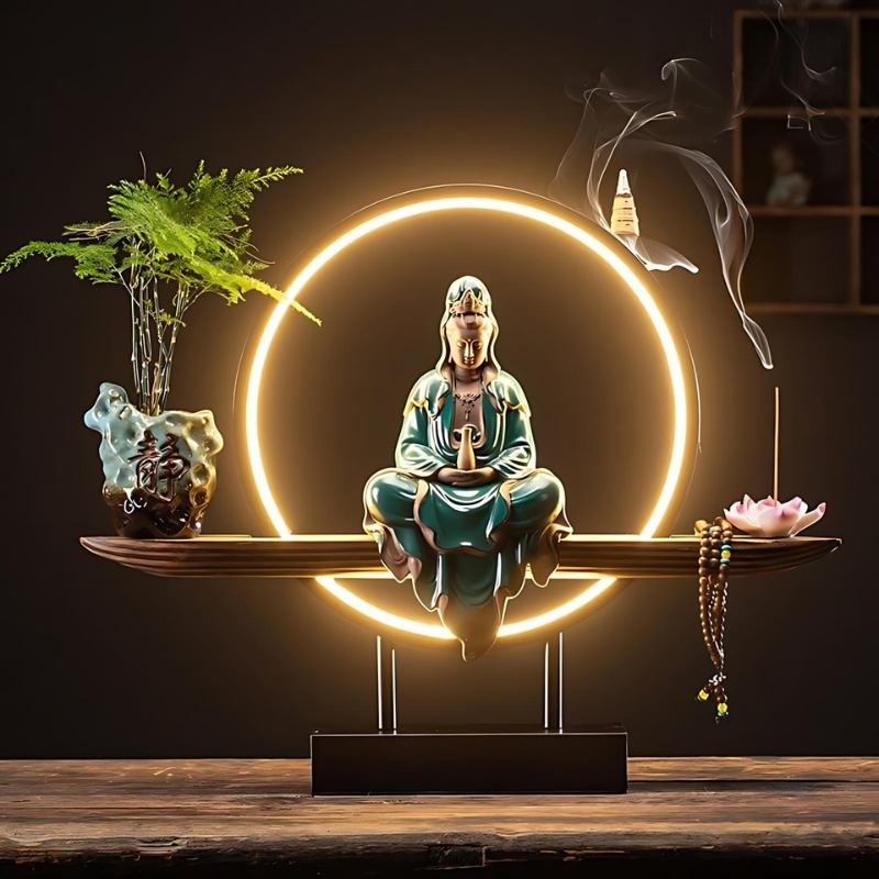 Zenra Incense Table Lamp