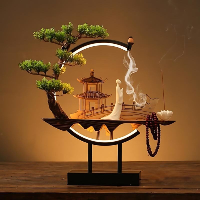 Zenra Incense Table Lamp
