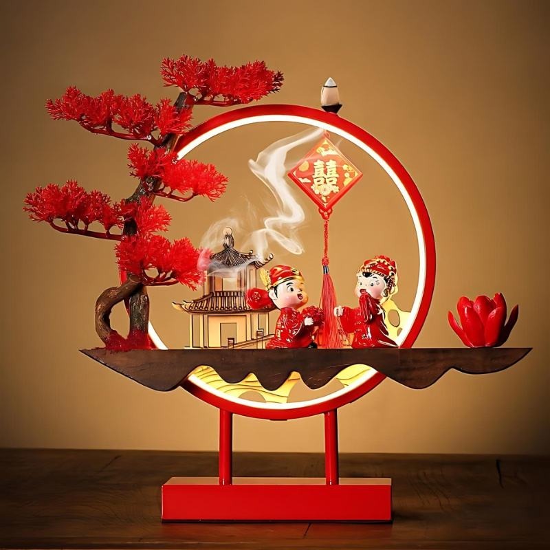 Zenra Incense Table Lamp