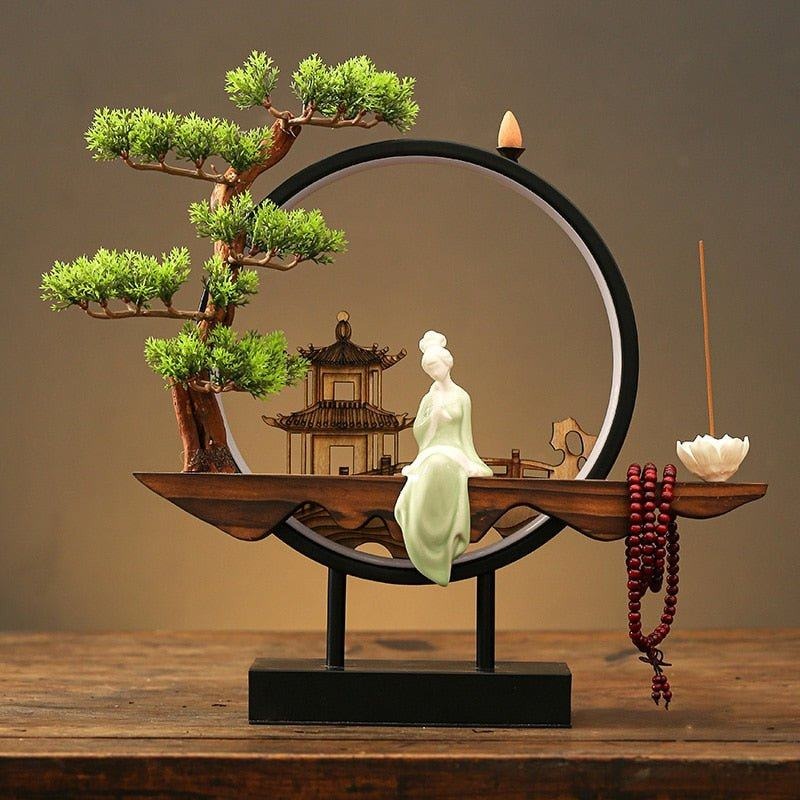Zenra Incense Table Lamp