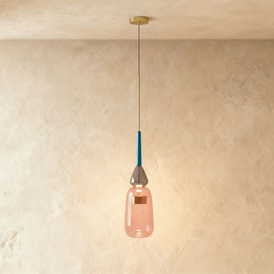 Vitra glass pendant light ceiling suspension view