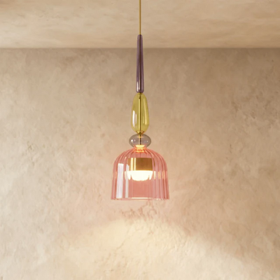 Vitra glass pendant light indoor lighting setup
