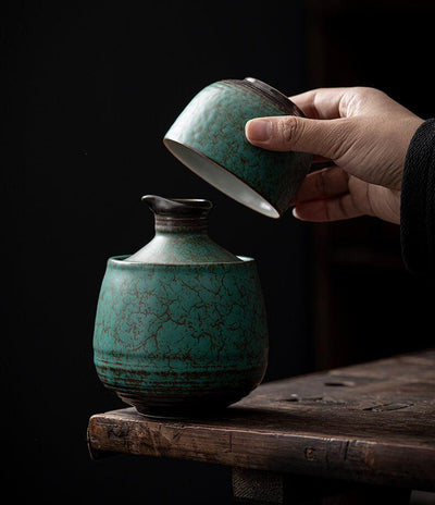 Takumi Ceramic Sake Set