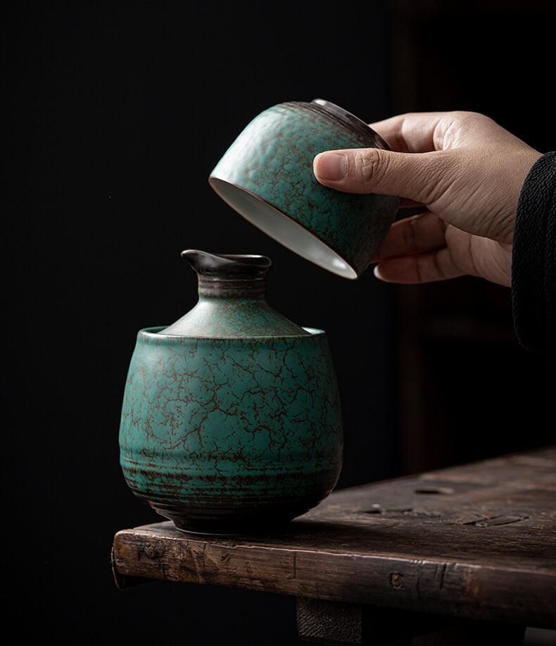 Takumi Ceramic Sake Set