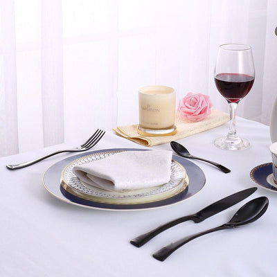 Aria Black Flatware
