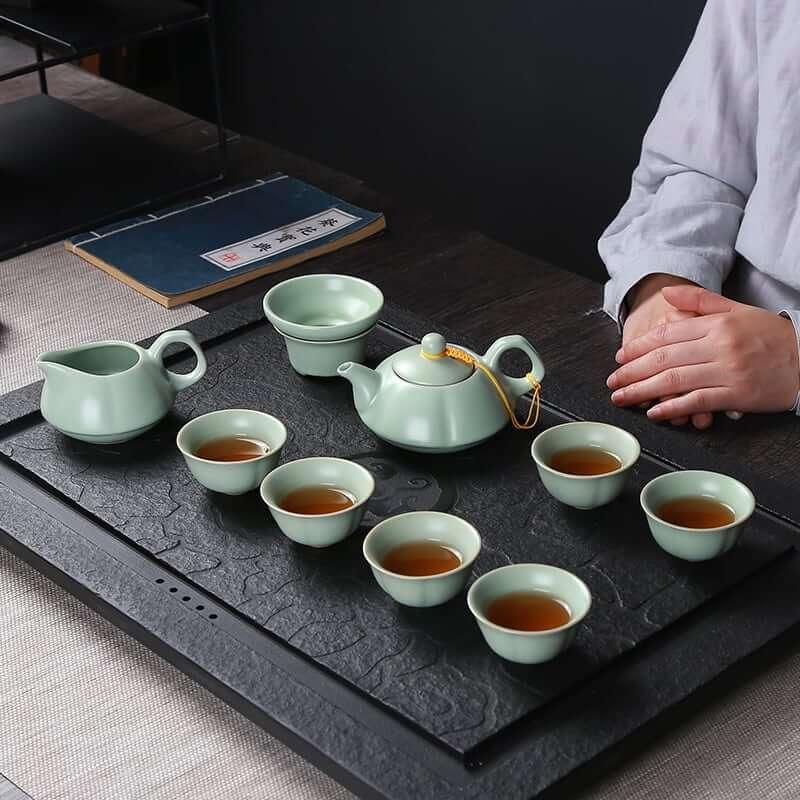 Rin Cellar Ceramic Tea Set