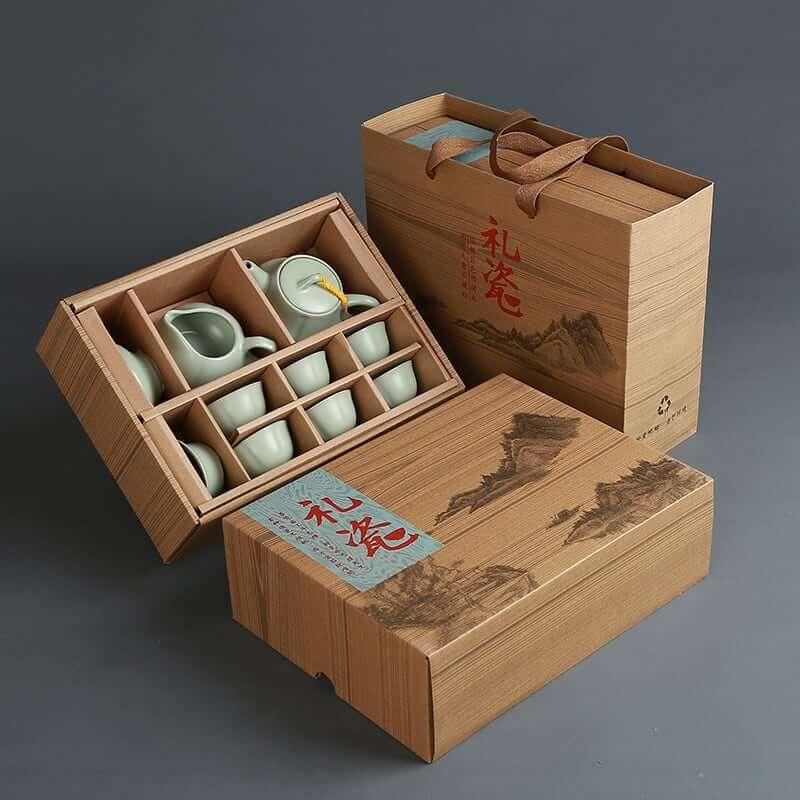 Rin Cellar Ceramic Tea Set